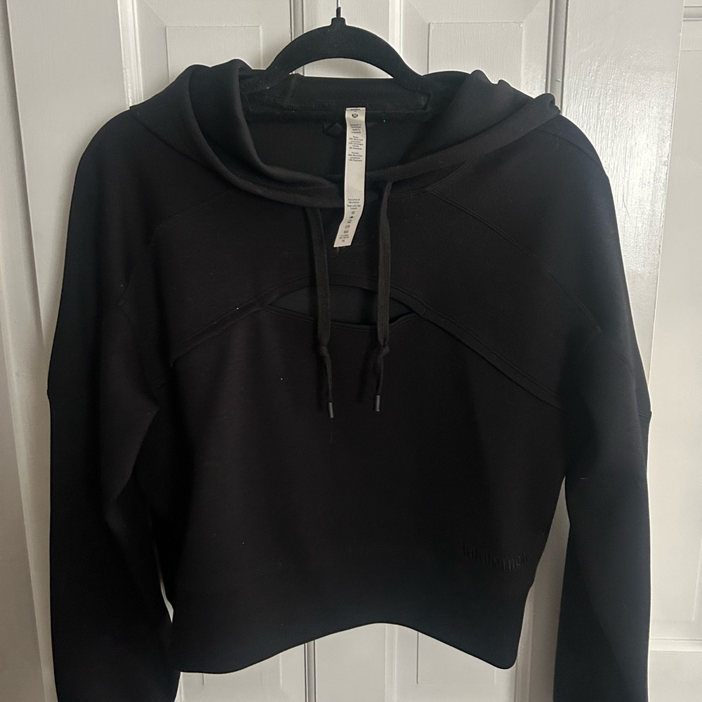 lululemon athletica Black Women's Crop Hoodie